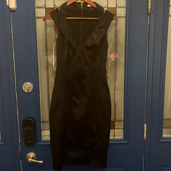 Karen And millen black dress size 10 UK US six. - Picture 1 of 3